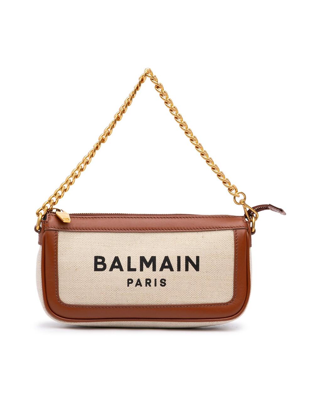 Balmain Mini Canvas B Army Logo Satchel #297757B37B
